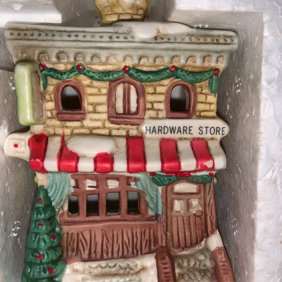 VINTAGE ZELLERS full set Xmas village - Picture 3 of 8